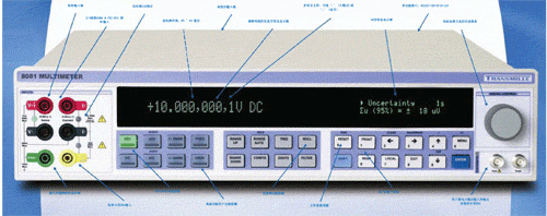 Transmille8000系列高精度8位半数字万用表